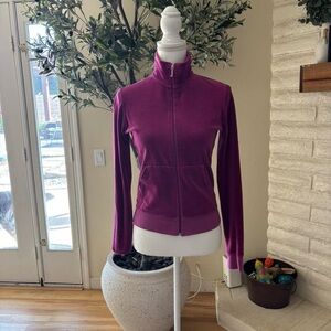Juicy Couture Fuchsia Zip-Up Jacket